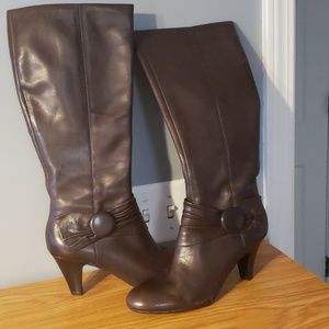 Naturalizer Brommsly-Oxford Brown Boots